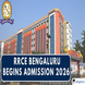 RRCE Bengaluru Admission 2026 Begins @rrce.org; Apply Now